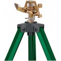 Orbit Tripod 15 mm Zinc Metal Impact Sprinkler With Adjustable Height and up to 26 meter sprays